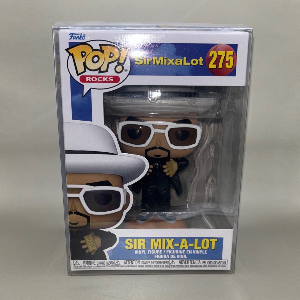Funko Pop Rocks Sir Mix-a-Lot Figure with White Hat